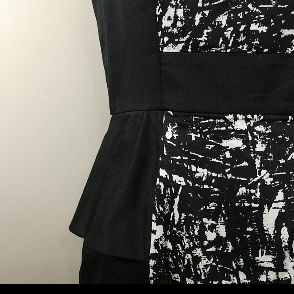 Dress: NEW Saks 5th Avenue Peplum Dress - Picture 4 of 7